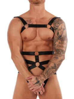 Harness Set -Bodyaware Shop X004 BLACK 2 MIKE BodyAware