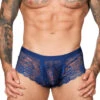 Logan Lace Trunk -Bodyaware Shop Z282LaceTrunknavyfront