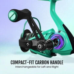 Piscifun® Carbon Prism Ultralight Spinning Reels 35 Piscifun® Carbon Prism Ultralight Spinning Reels -Bodyaware Shop carbonprismseafoamhandle 1