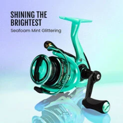 Piscifun® Carbon Prism Ultralight Spinning Reels Green 31 Piscifun® Carbon Prism Ultralight Spinning Reels Green -Bodyaware Shop carbonprismseafoamshining