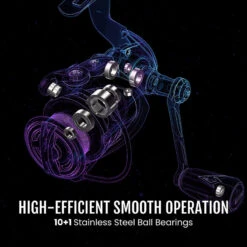 Piscifun® Carbon Prism Ultralight Spinning Reels 32 Piscifun® Carbon Prism Ultralight Spinning Reels -Bodyaware Shop carbonprismvioletbearing