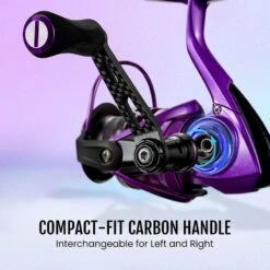 Piscifun® Carbon Prism Ultralight Spinning Reels 28 Piscifun® Carbon Prism Ultralight Spinning Reels -Bodyaware Shop carbonprismviolethandle