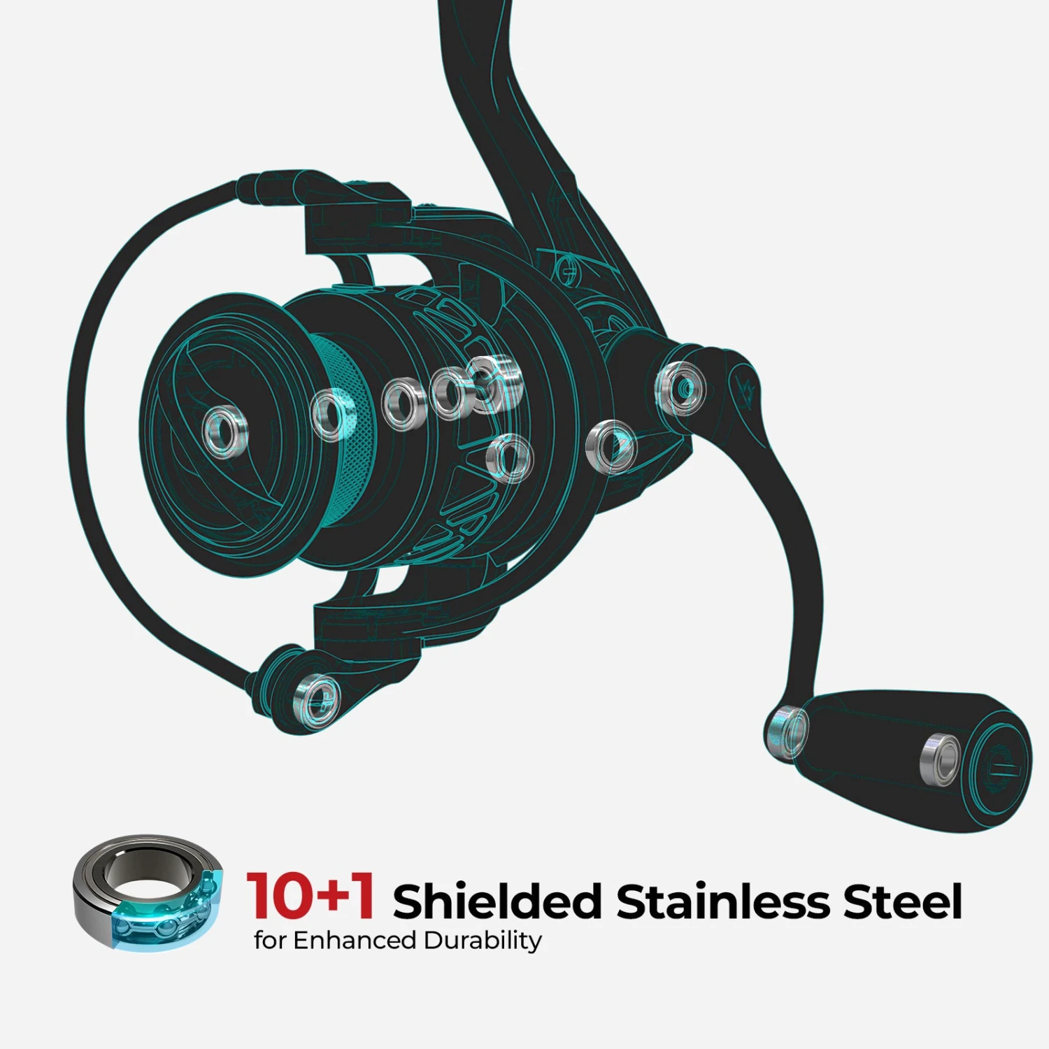 Piscifun® Carbon X Spinning Reel The Best Light Spinning Fishing Reel 8 Piscifun® Carbon X Spinning Reel The Best Light Spinning Fishing Reel - Image 6