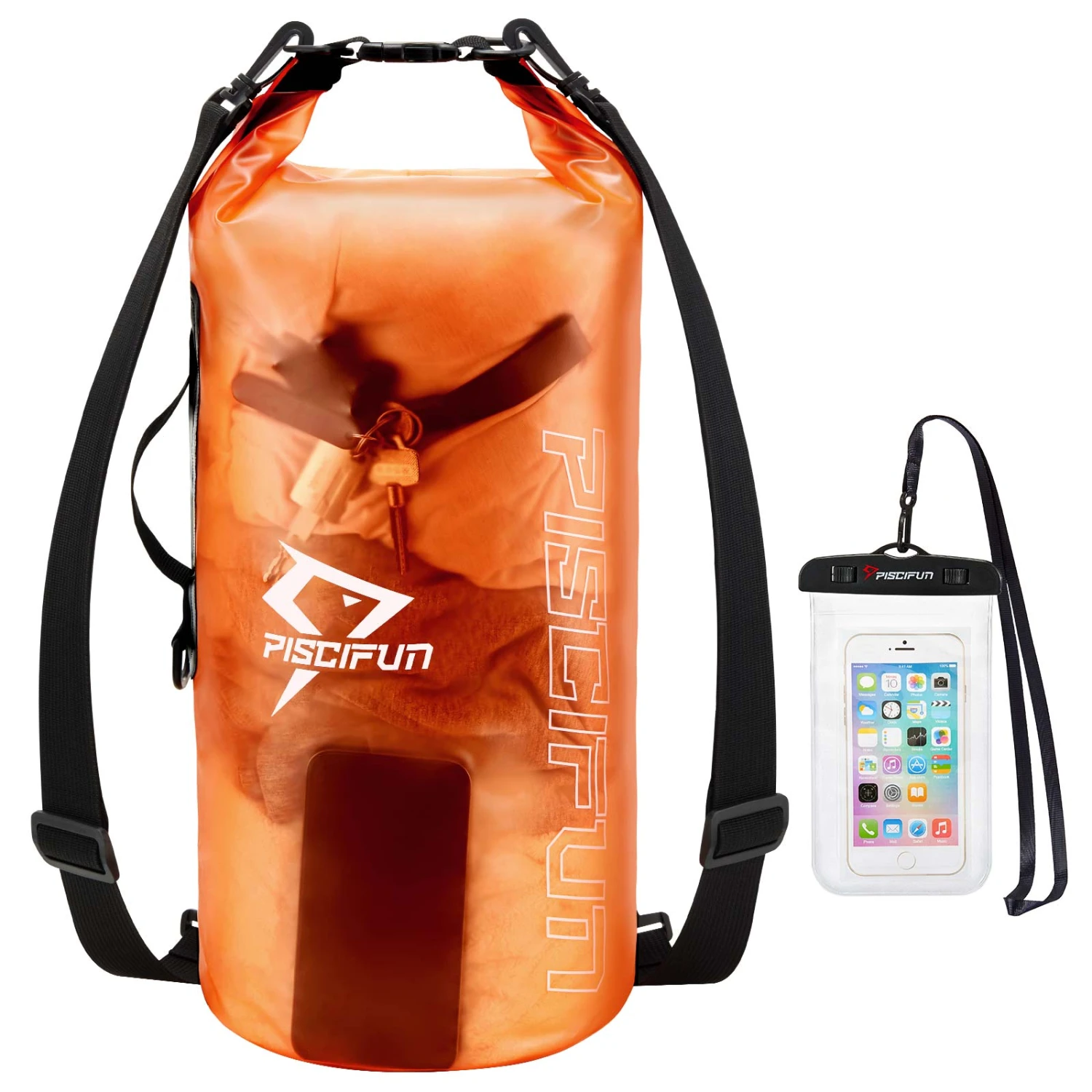 Piscifun® Waterproof Dry Bag With Phone Case Sale 4 Piscifun® Waterproof Dry Bag With Phone Case Sale - Image 2