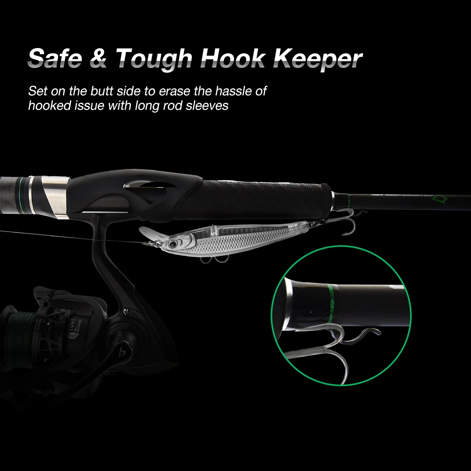 Piscifun® Serpent Spinning Rod Two Pieces 9 Piscifun® Serpent Spinning Rod Two Pieces - Image 7